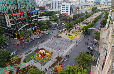 Không gian công cộng khu vực trung tâm TP Hồ Chí Minh