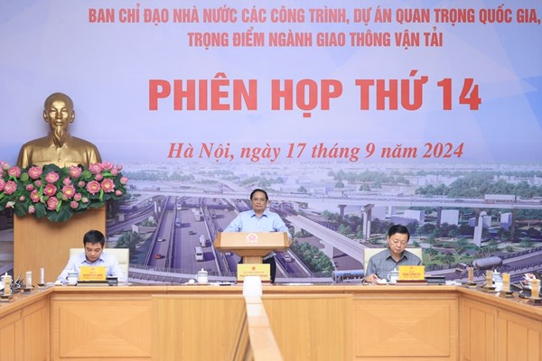 Thủ tướng chủ trì phiên họp về 40 dự án giao thông trọng điểm, quan trọng quốc gia