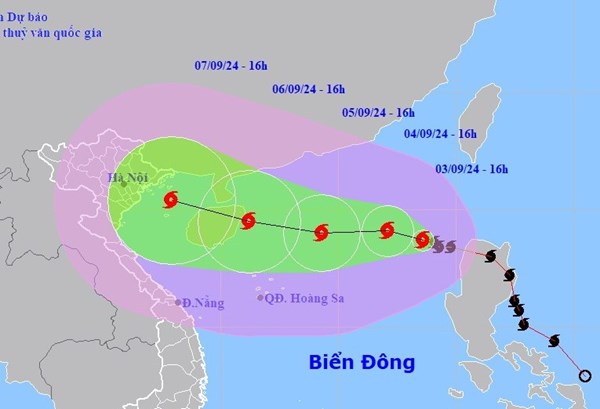 Công điện khẩn của Thủ tướng Chính phủ về ứng phó bão số 3