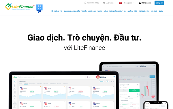 Cảnh báo nhà đầu tư khi giao dịch tiền mã hóa trên sàn giao dịch LITE FINANCE