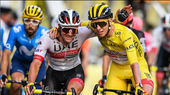 Tay đua số 1 thế giới Tadej Pogacar và Adam Yates khởi động cho Tour de France