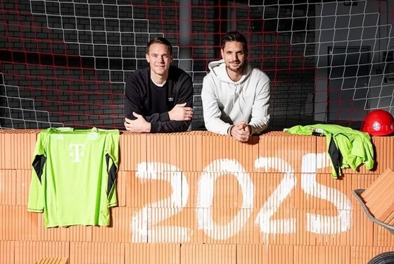 Manuel Neuer và Sven Ulreich gia hạn hợp đồng với Bayern Munich đến năm 2025