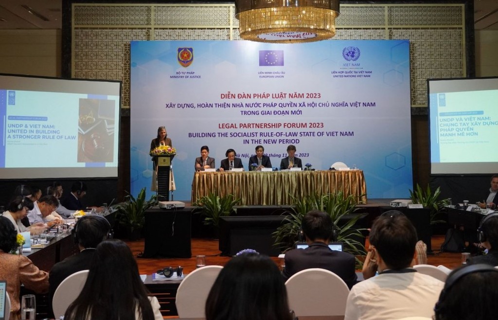 UNDP sẽ tiếp tục hỗ trợ Việt Nam trong xây dựng thể chế nhà nước pháp quyền xã hội chủ nghĩa