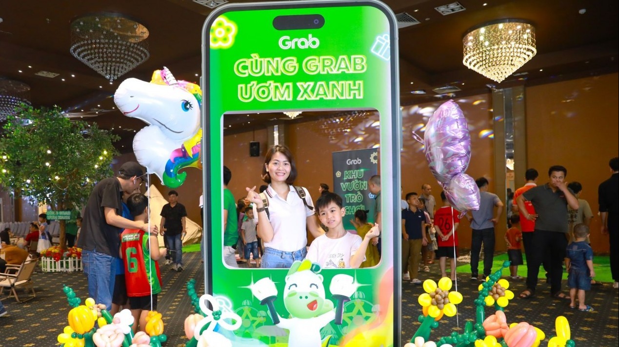 Grab triển khai chuỗi sự kiện “Cùng Grab ươm xanh 2024”