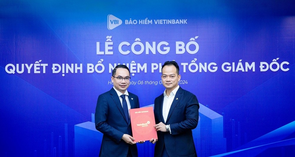 Bảo hiểm VietinBank bổ nhiệm Phó Tổng Giám đốc mới