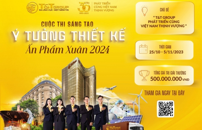 T&T Group phát động cuộc thi sáng tạo ý tưởng, thiết kế ấn phẩm Xuân 2024