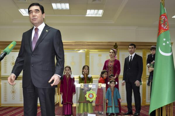 Con trai của nhà lãnh đạo Turkmenistan thắng cử