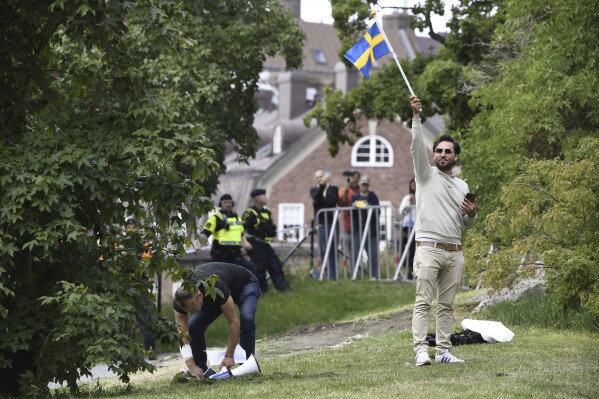 Quran-burning Iraqi man who faces an expulsion order from Sweden plans to seek asylum in Norway