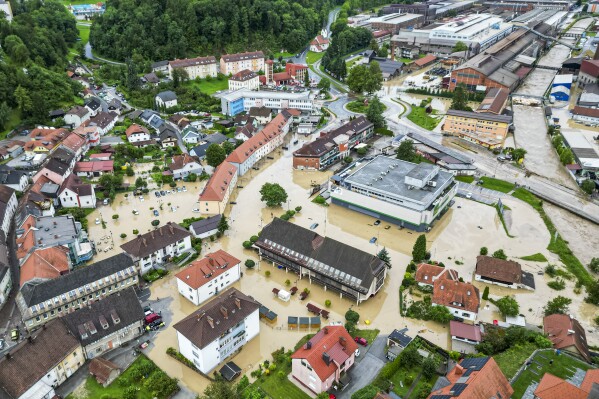 3 people killed in Slovenia by torrential storms and flash floods