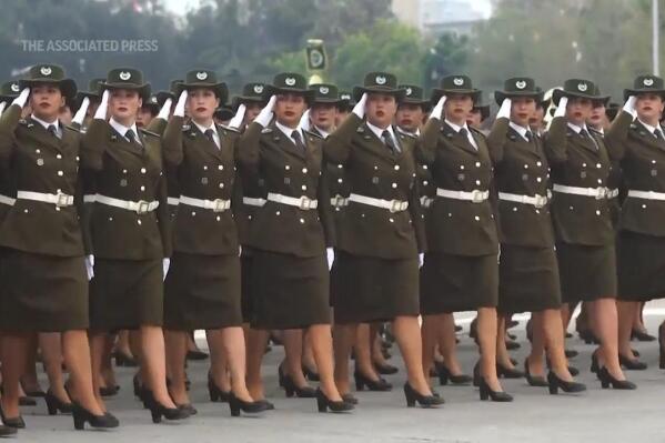 Chile celebrates Independence Day with military parade