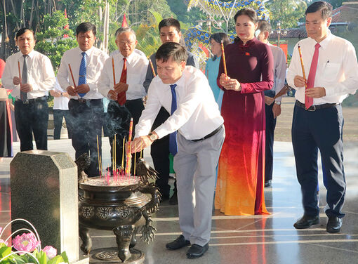 Đồng Tháp: Tấm lòng người dân hướng về Lễ giỗ Cụ Phó bảng Nguyễn Sinh Sắc