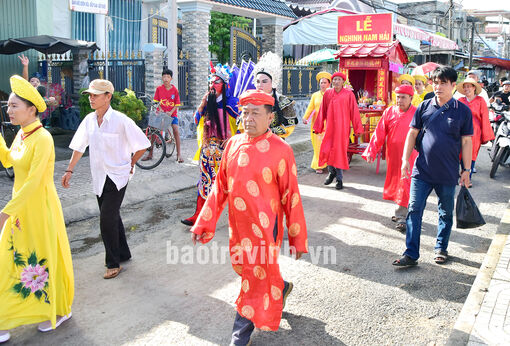 Trà Vinh: Lễ hội Cúng biển Mỹ Long hấp dẫn người dân và du khách