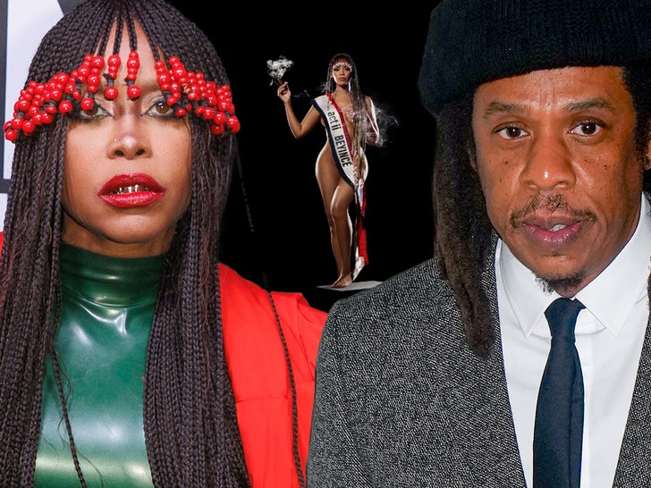 Erykah Badu to Jay-Z You Gonna Let Beyoncé Steal My Look???