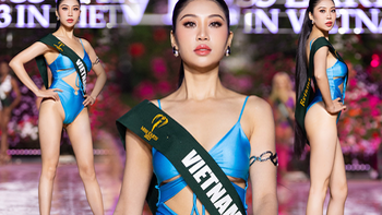 Dàn thí sinh Miss Earth 'sưởi ấm' Đà Lạt với phần thi bikini cực nóng bỏng