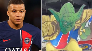 Cổ động viên PSG đã 'Mbappe hóa' nhân vật Yoda trong Star Wars