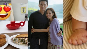 Son Ye Jin - Hyun Bin lần đầu đưa con trai ăn nhà hàng