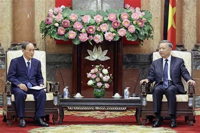 President receives Japanese PM's special envoy in Hà Nội