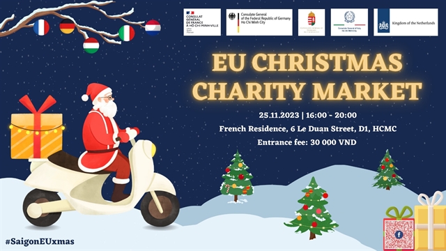 First-ever European charity market takes place in HCM City