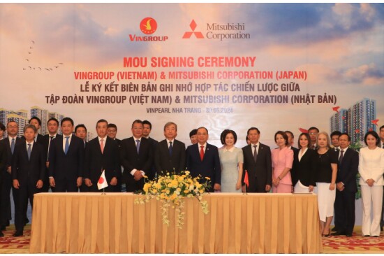 Vingroup and Mitsubishi Corporation Sign a Memorandum of Understanding for Comprehensive Strategic Cooperation