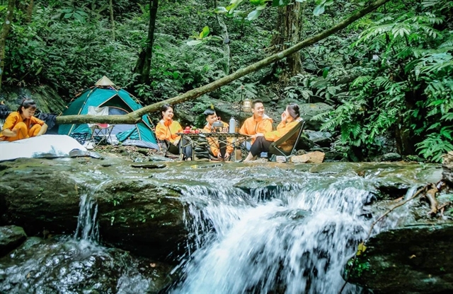 Camping adds charm to Hà Nội’s tourism