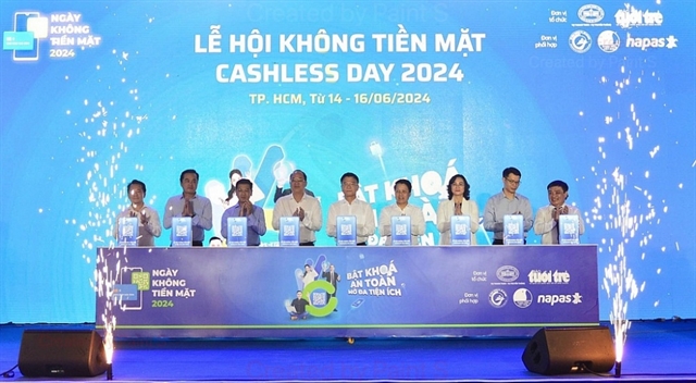 Festival promoting cashless payments opens in HCM City