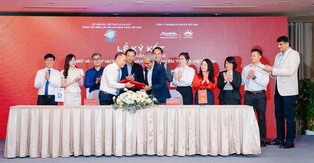 VECCA works with Mondelez Kinh Đô to promote traditional culture