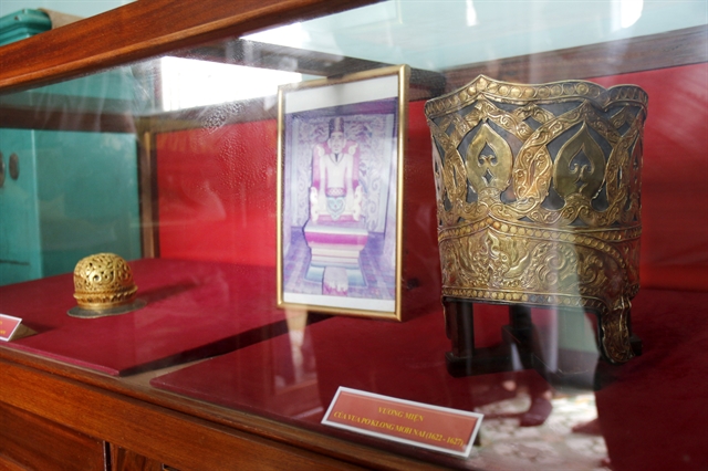 Bình Thuận introduces Chăm royal artefacts to public