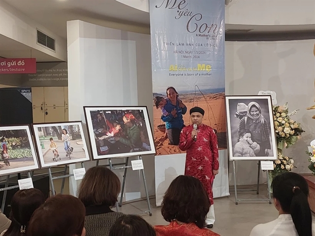 Photo exhibition honours ties between mothers and children