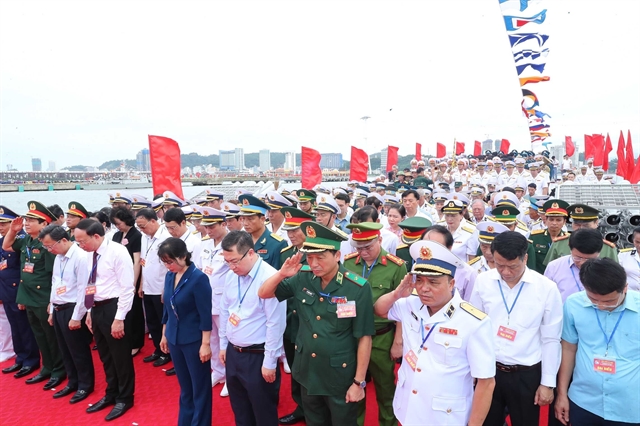 Navy commemorates martyrs and citizens who gave their lives in the first victory