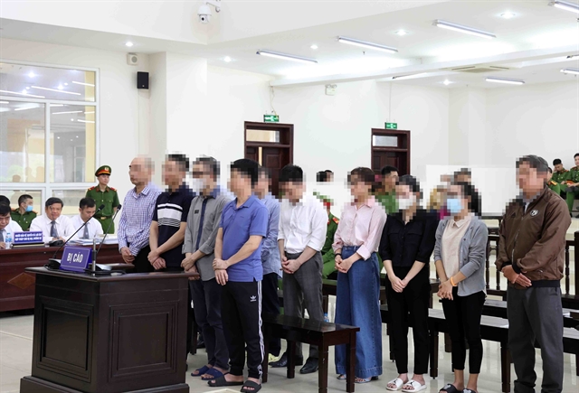 Main offenders in Việt Á COVID test kit bribery scandal appeal for lighter sentences