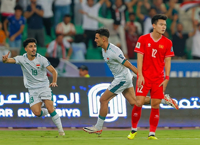 Việt Nam exit World Cup qualifiers after loss to Iraq