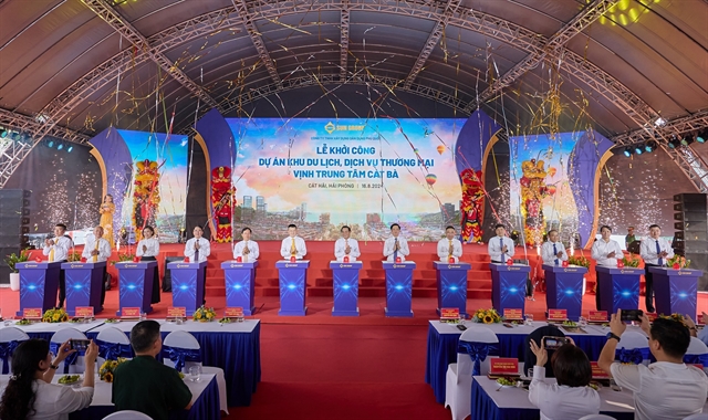 Construction of Cát Bà Central Bay tourism and commercial service project starts