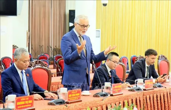 Nam Định pledges to provide favorable conditions for German investors: official