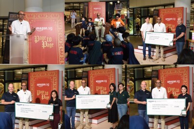 Amazon donates S$100,000 in cash to local NPOs, Delivering Smiles to children in Singapore