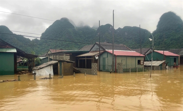 Central region provinces flooded and cut off after Tropical Storm Soulik