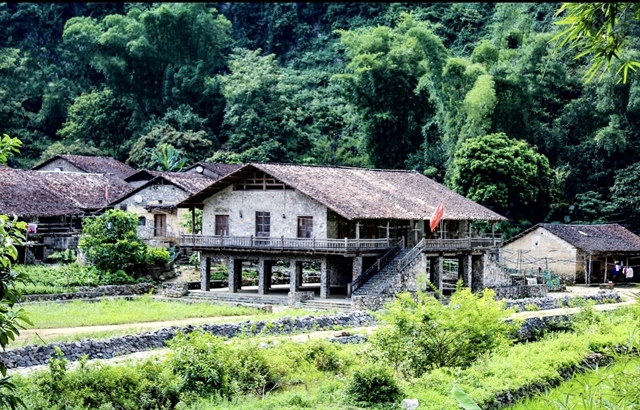 Echoes of war: a legacy of stone stilt houses