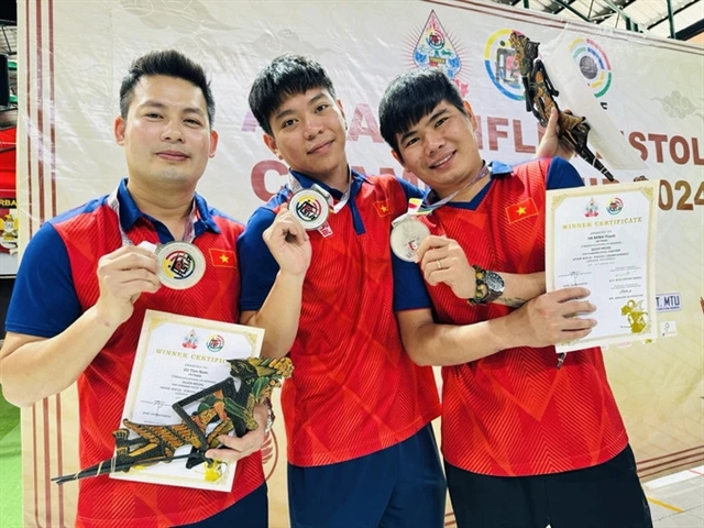 Shooters bring home medals from Asian championship