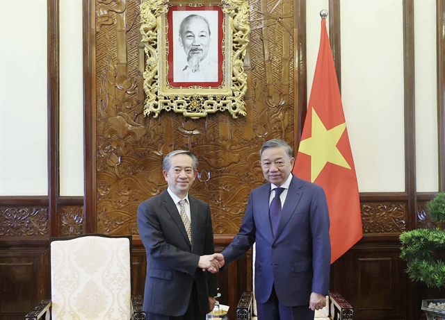 President receives outgoing Chinese ambassador