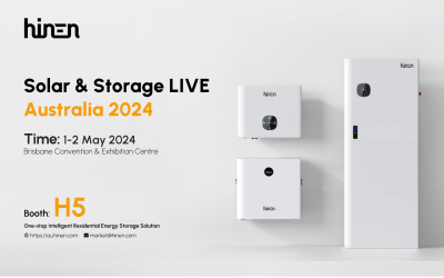 Hinen to Showcase Innovative Energy Solutions at Solar & Storage Live Australia 2024