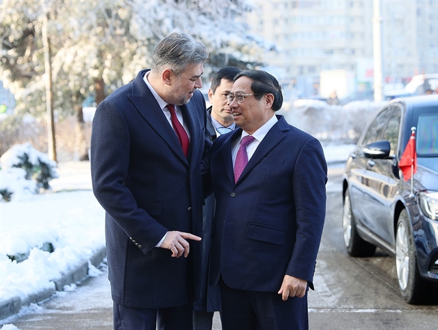 Romanian PM chairs welcome ceremony for Vietnamese counterpart in Bucharest