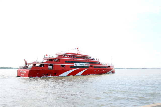 HCM City - Côn Đảo express boat service to be suspended