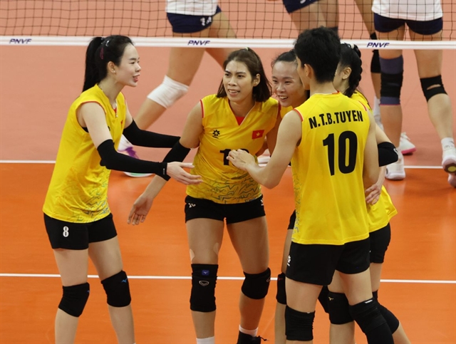 Việt Nam trounce Kazakhstan to win AVC Challenge Cup