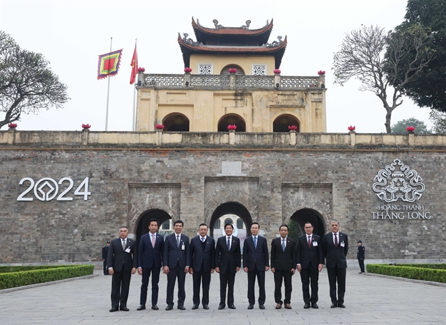 Presidents of Việt Nam, Philippines tour Thăng Long Imperial Citadel