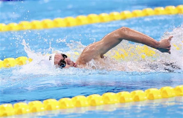 Hoàng sets Asian Age Group Aquatics Championship record