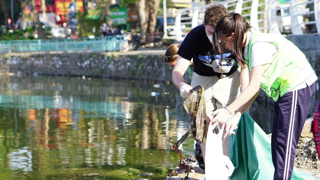 Releasing carp for hope