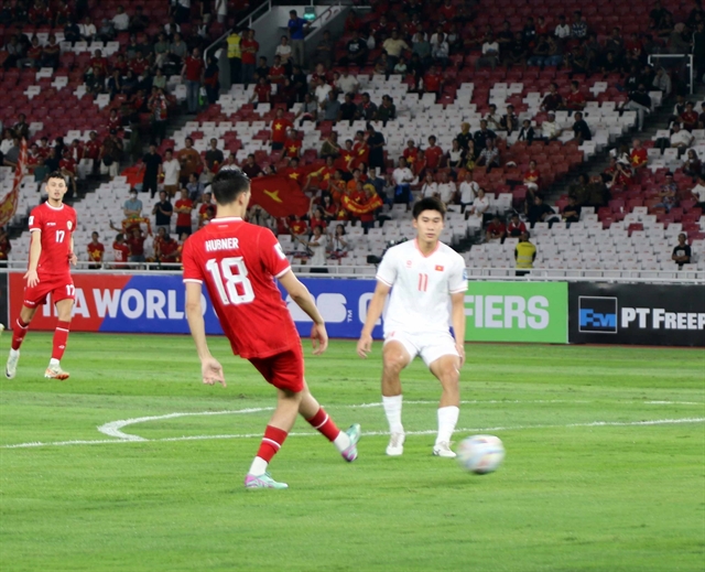 Việt Nam suffer disappointing loss to Indonesia in World Cup qualifiers