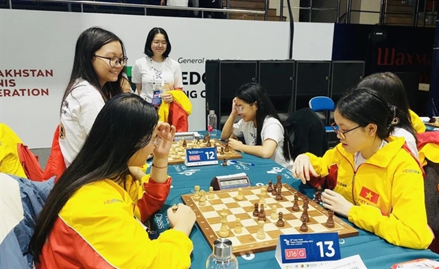 Việt Nam’s chess masters bag medals from Asian tournament for juniors