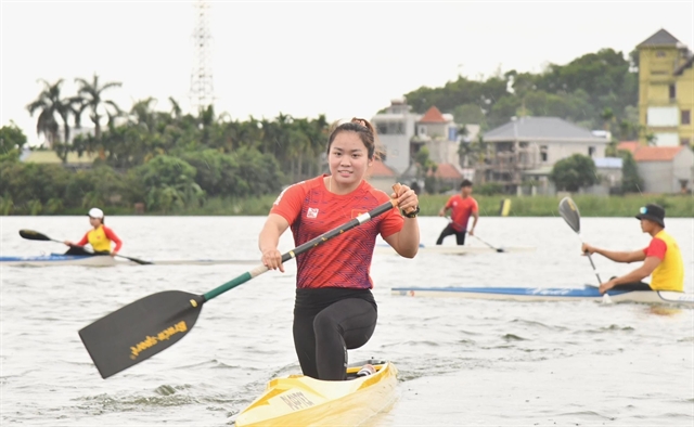 Canoeist Hương aiming for best performance at Olympics