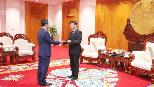 Vietnamese Ambassador to Laos presents credentials