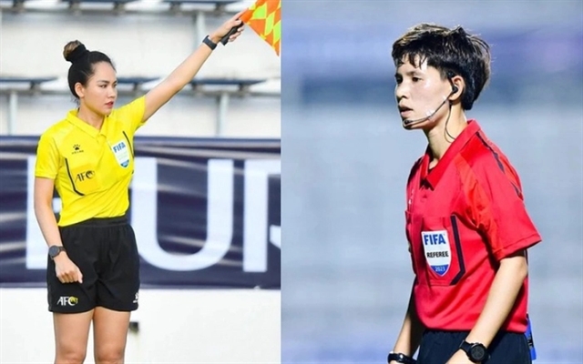 Việt Nam’s Lê Thị Ly and Hà Thị Phượng selected as World Cup referees